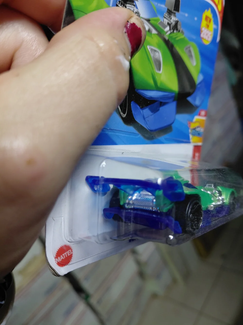 Hot Wheels Super Twin Mill (Metalflake Green), featured in the Hot Wheels Let's